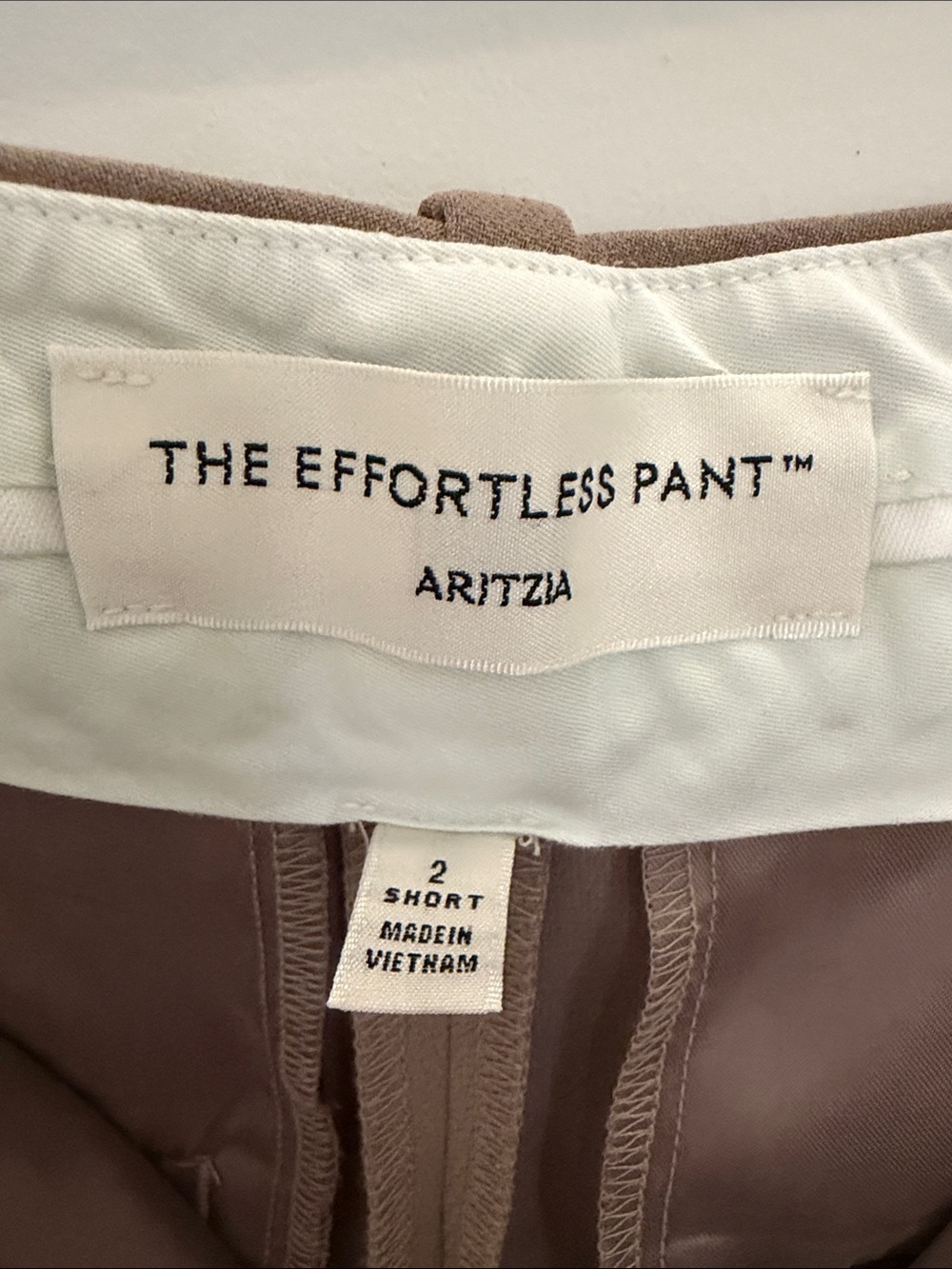 Aritzia - Generation Blazer and Effortless Pants in Crepette in Nomad Taupe - Picture 11 of 12